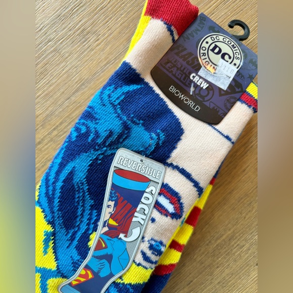 NWT Reversible superhero socks - Picture 3 of 3